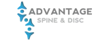 The Advantage Spine and Disc scrolling row logo